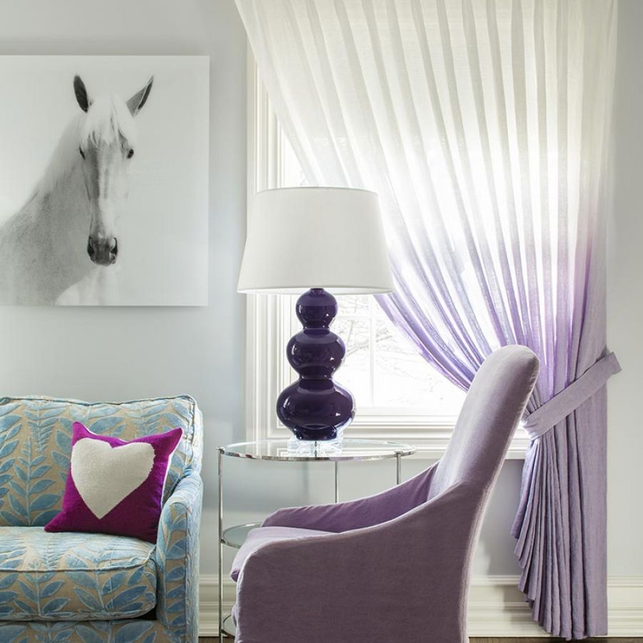 -bedroom-lavender-gradient-window-treatments-chair-pillow