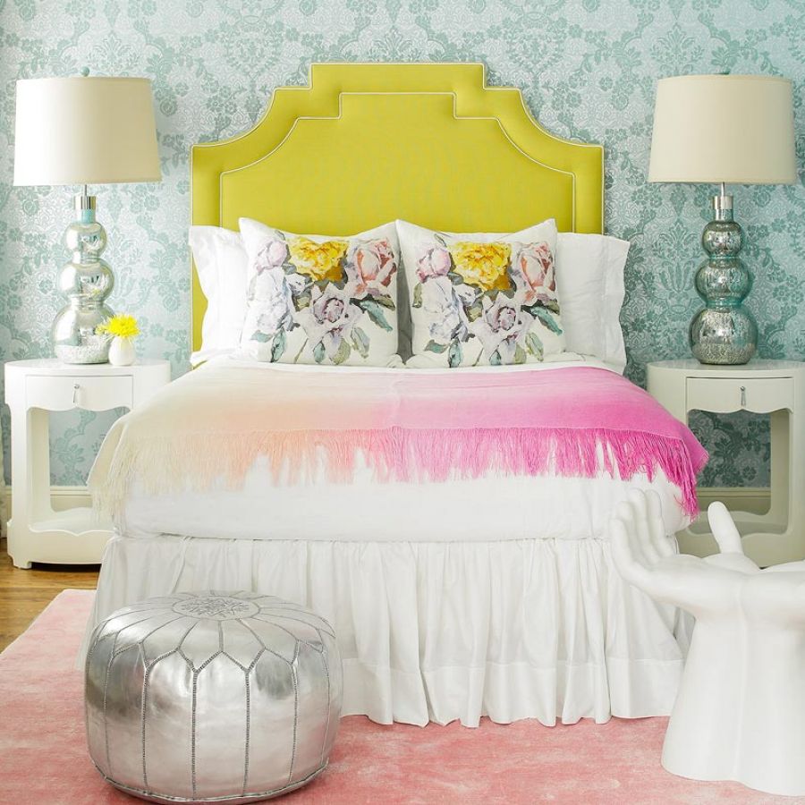 -bedroom-table-lamp-headboard-arm-chair-ottoman